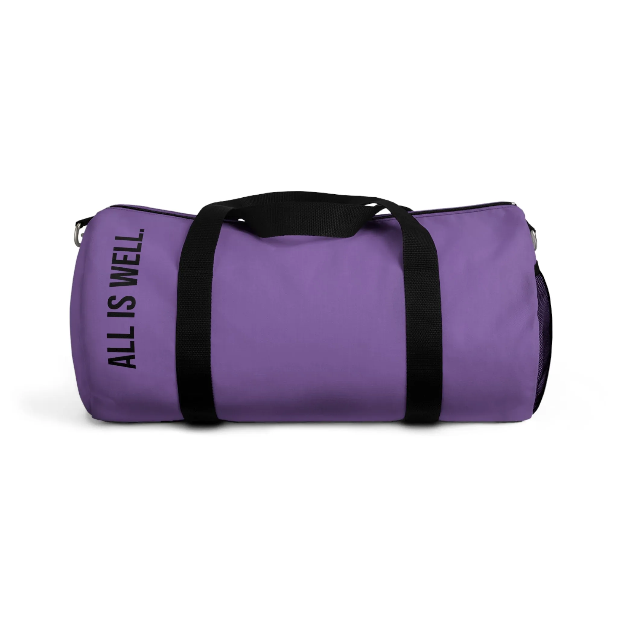 My BRUCE Wellness Light Purple Duffel Bag