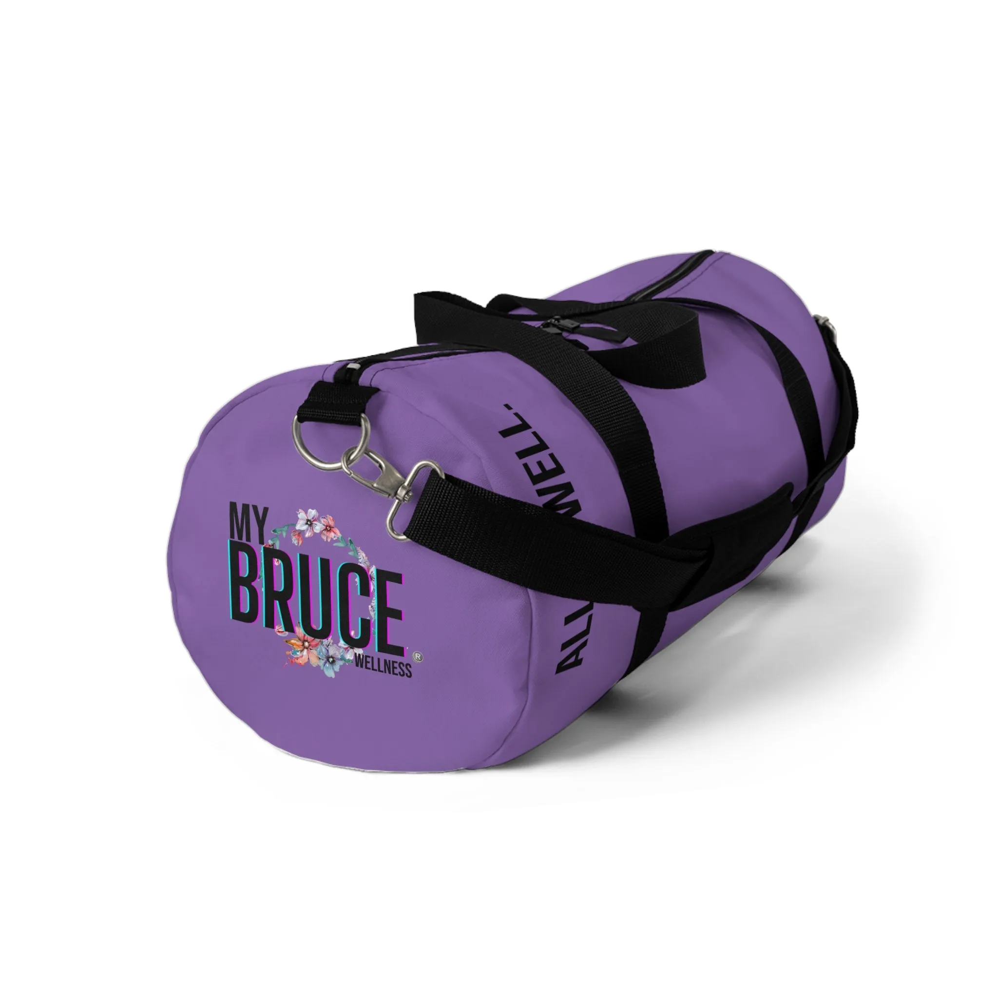My BRUCE Wellness Light Purple Duffel Bag
