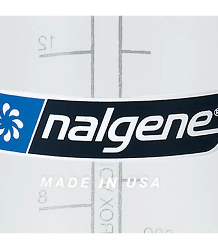 Nalgene 16OZ WM Clear W/Red Cap Sustain