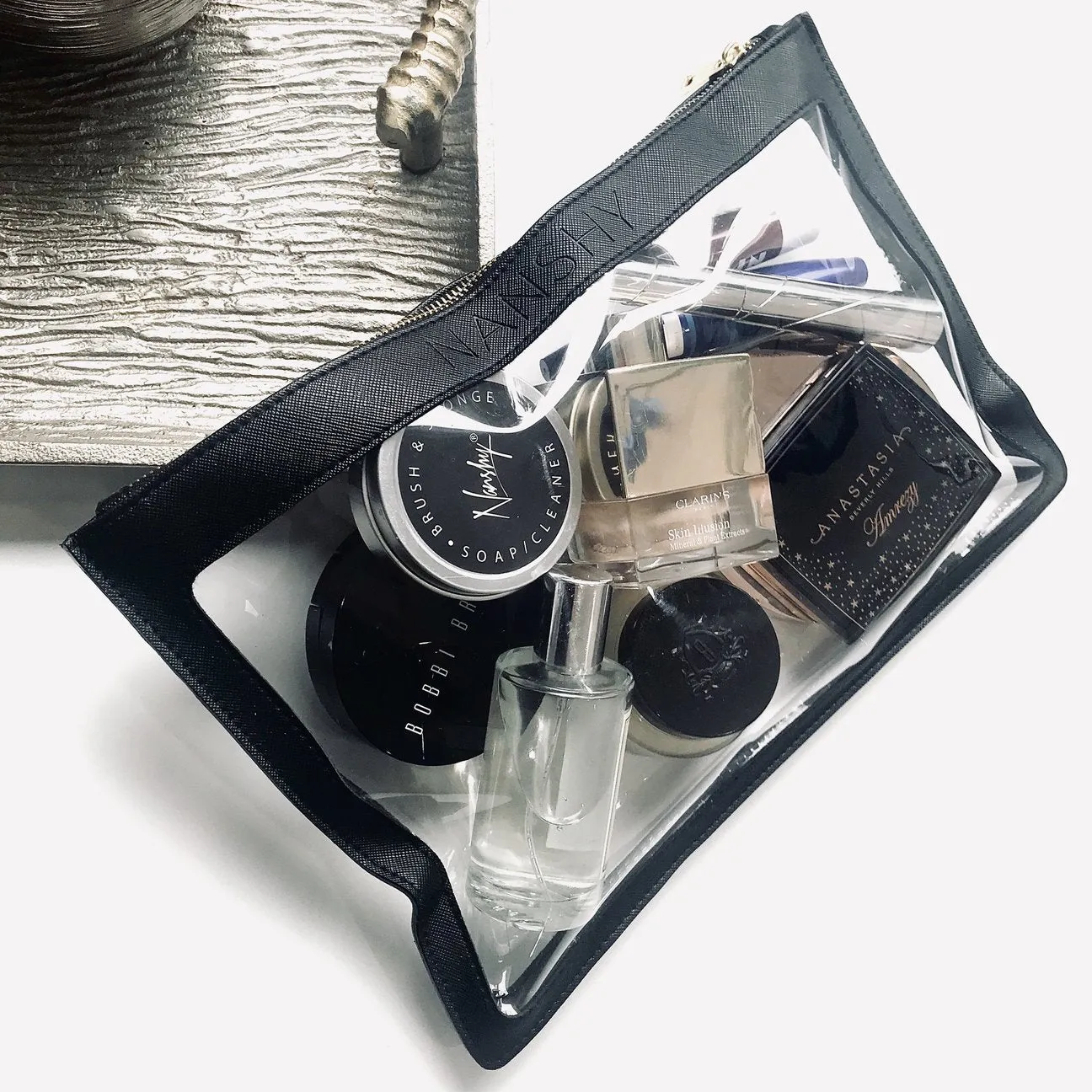 Nanshy Clear PVC Makeup Pouch - 3 Colours
