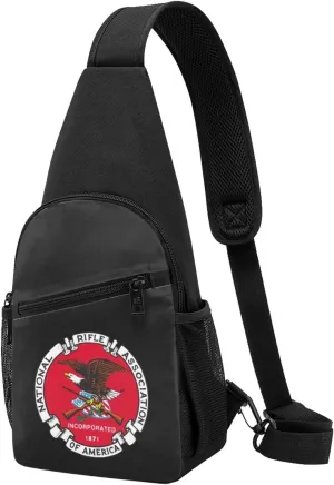 National Rifle Association Travel Hiking Bag Cross Chest Bag Diagonally
