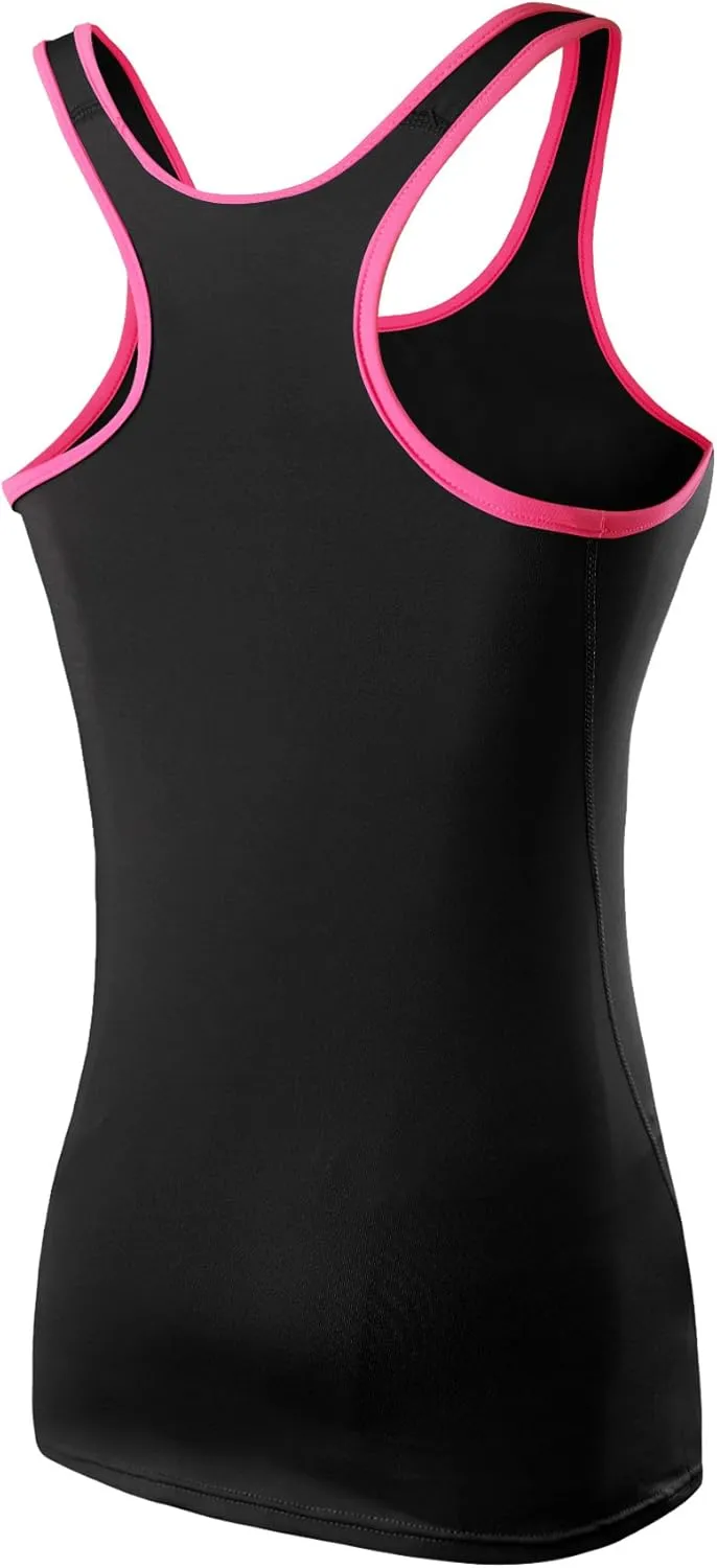NELEUS Women's 3 Pack Compression Base Layer Dry Fit Tank Top