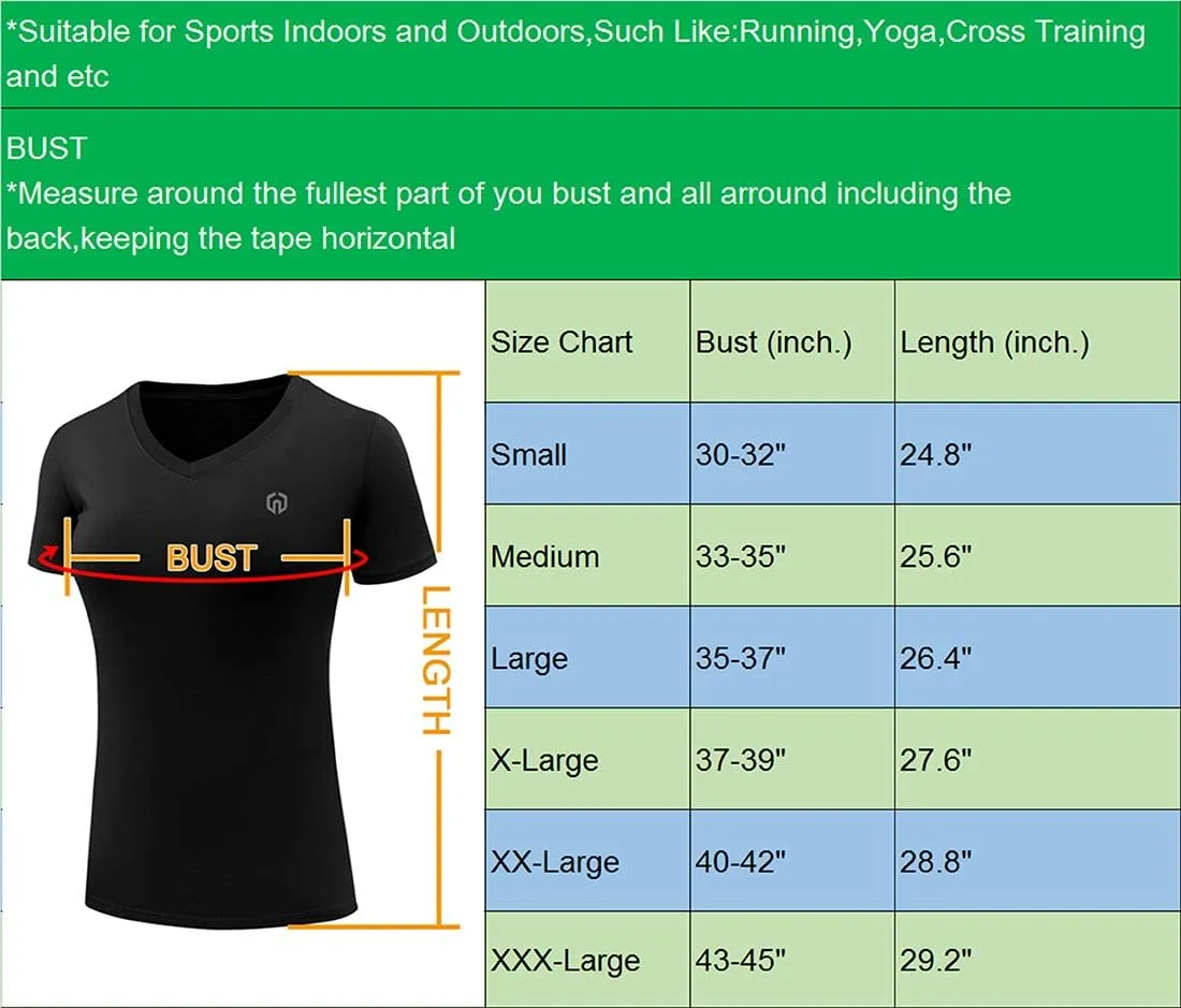 NELEUS Women's 3 Pack Compression Workout Athletic Shirt