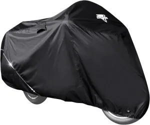 Nelson Rigg USA Defender Extreme Motorcycle Cover; Waterproof; Outdoor All Weather; Fade Resistant; Ventilated; Reflective; Lock Grommets; Storage Bag (X-Large)