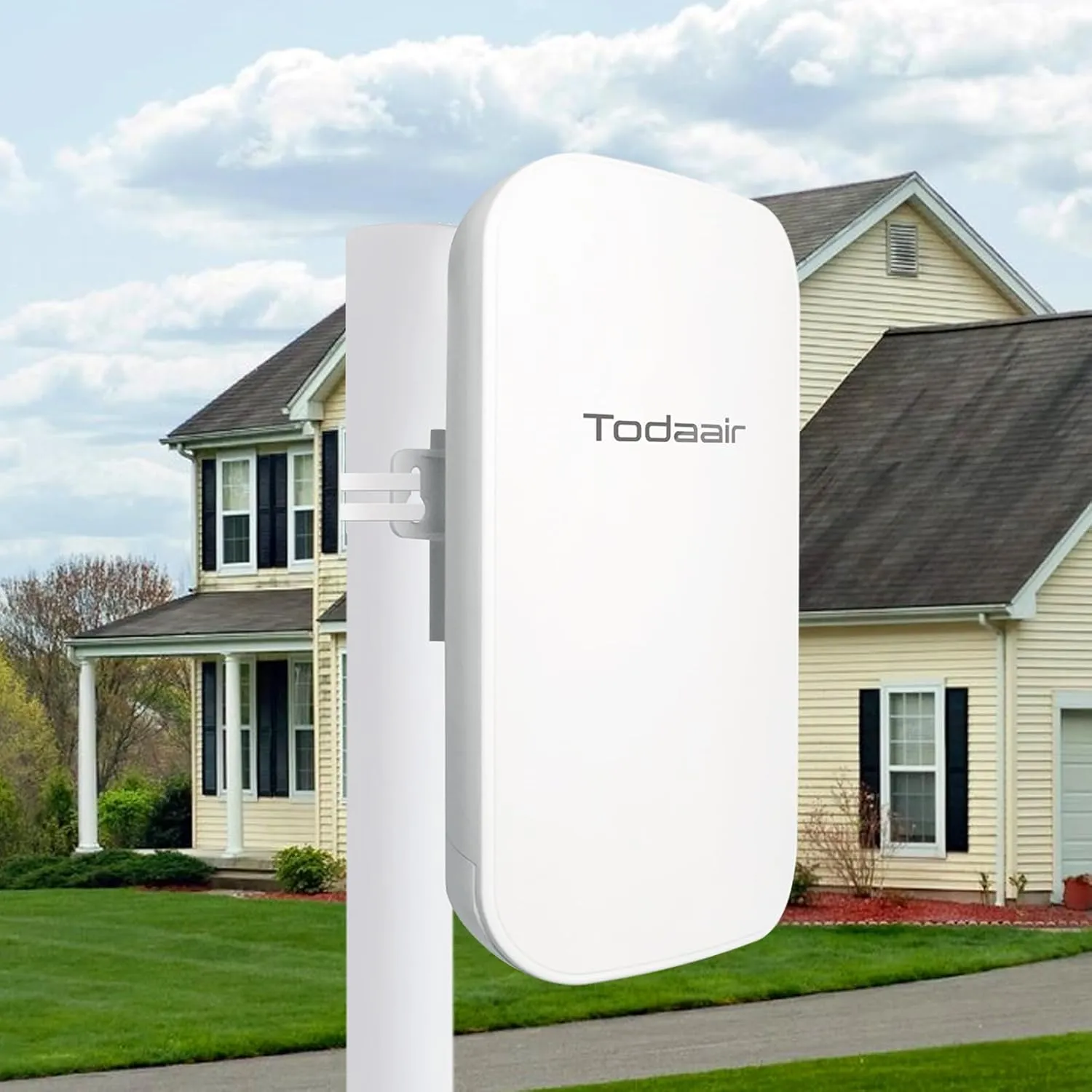 New Outdoor WiFi Extender，IP65 Weatherproof，WiFi Booster and Signal Amplifier，Outdoor WiFi Extender for Farm，Courtyard，Factory，Campsite