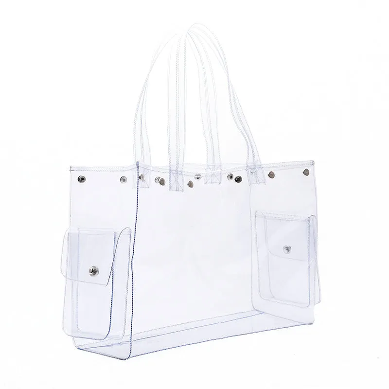 OCEANA See Through Bag - White