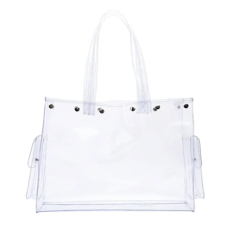 OCEANA See Through Bag - White