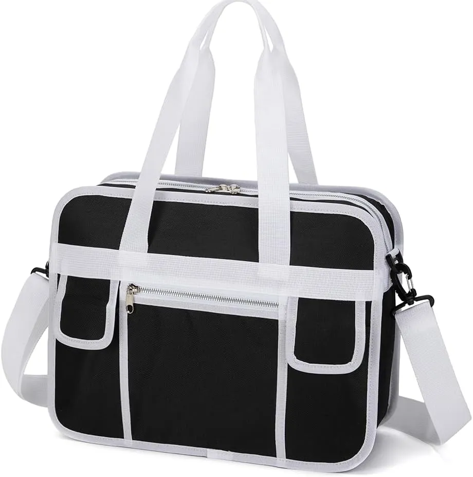 On Laptop Briefcase, Resistant Work Bag, ShoulderBagHandbaglaptop bag, Business Travel Bag for Office Commuting