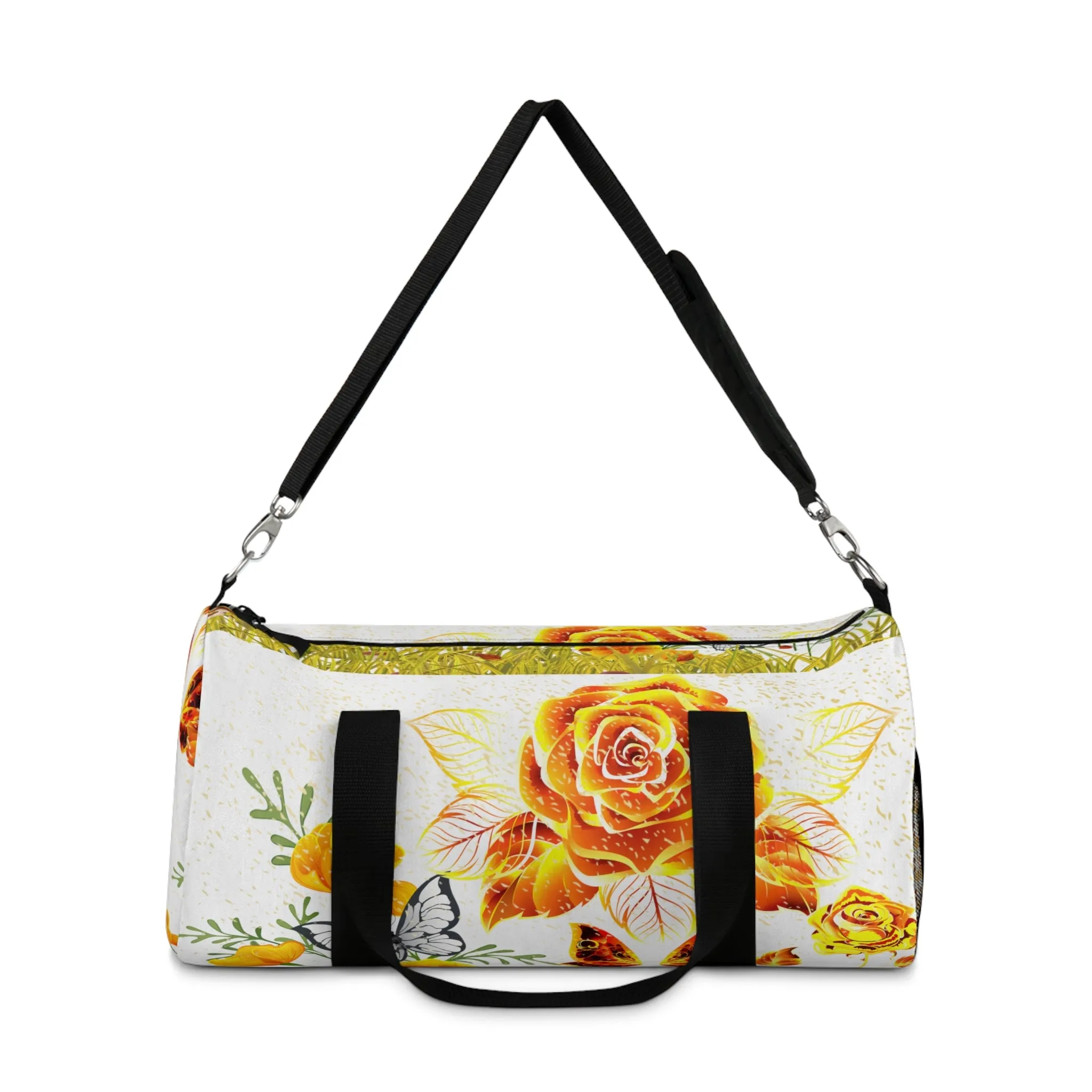 Orange blooms Duffel Efficient Seamless delivery Bag