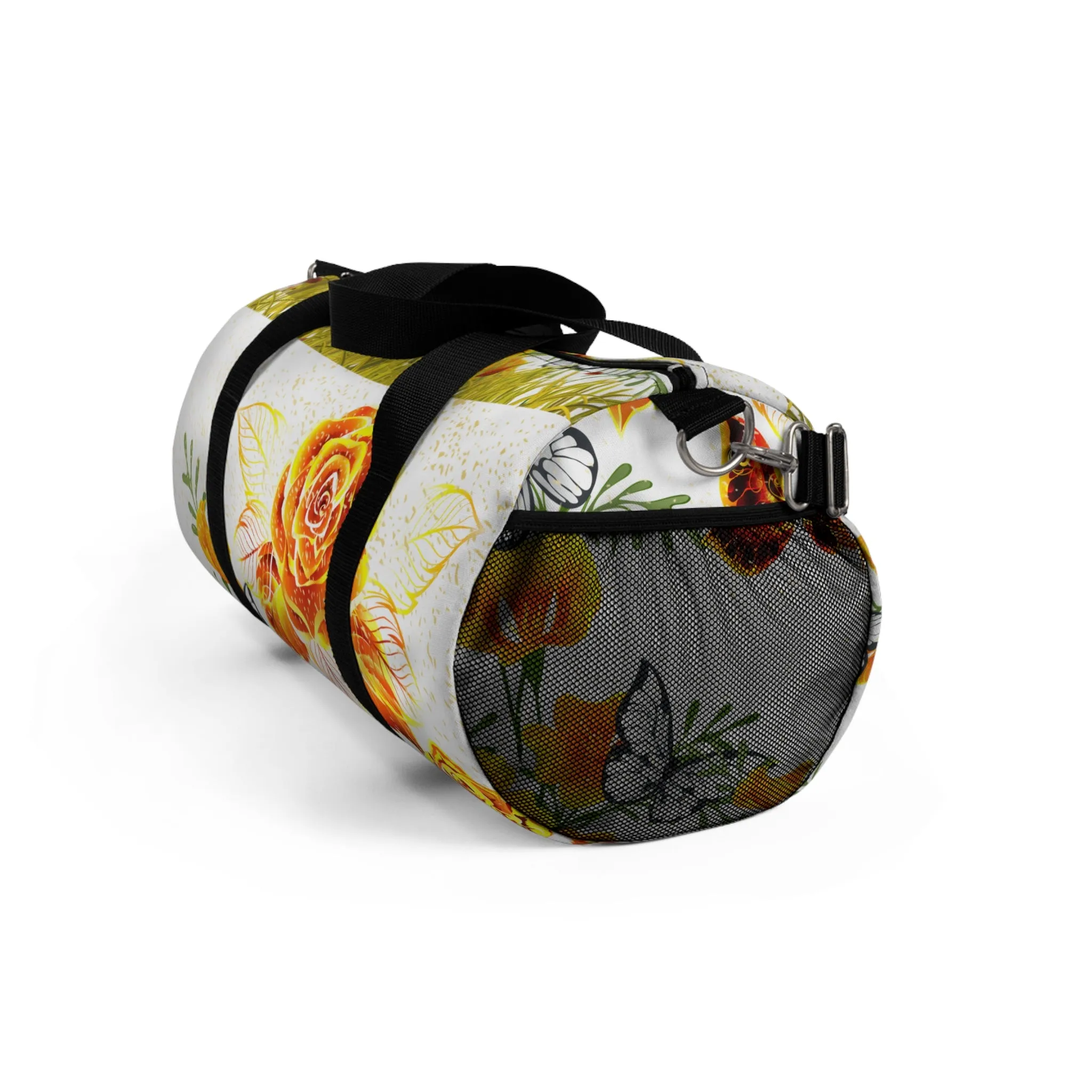 Orange blooms Duffel Efficient Seamless delivery Bag