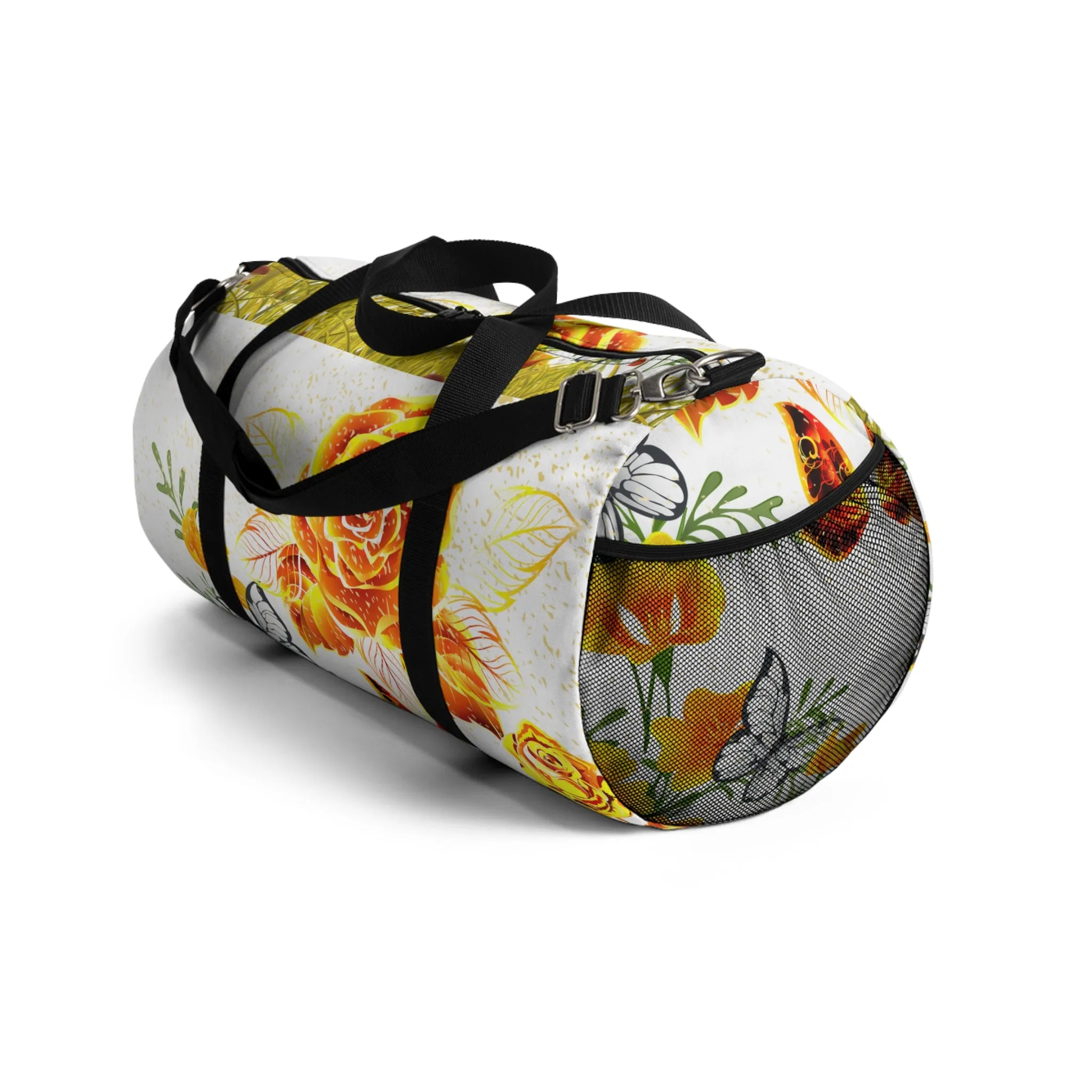 Orange blooms Duffel Efficient Seamless delivery Bag