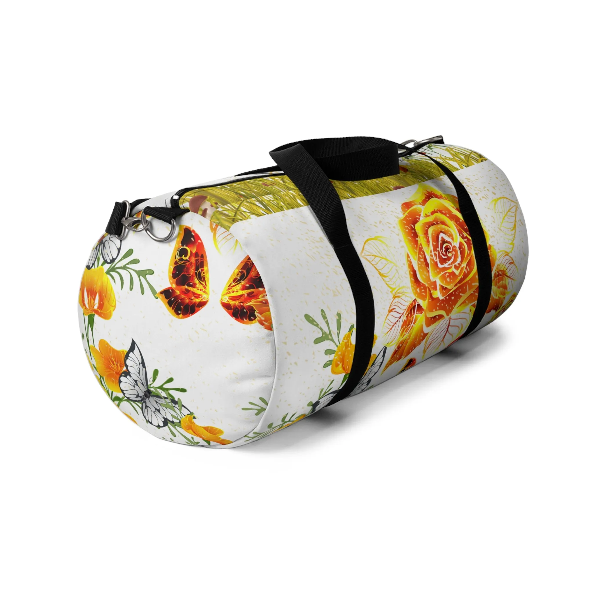 Orange blooms Duffel Efficient Seamless delivery Bag