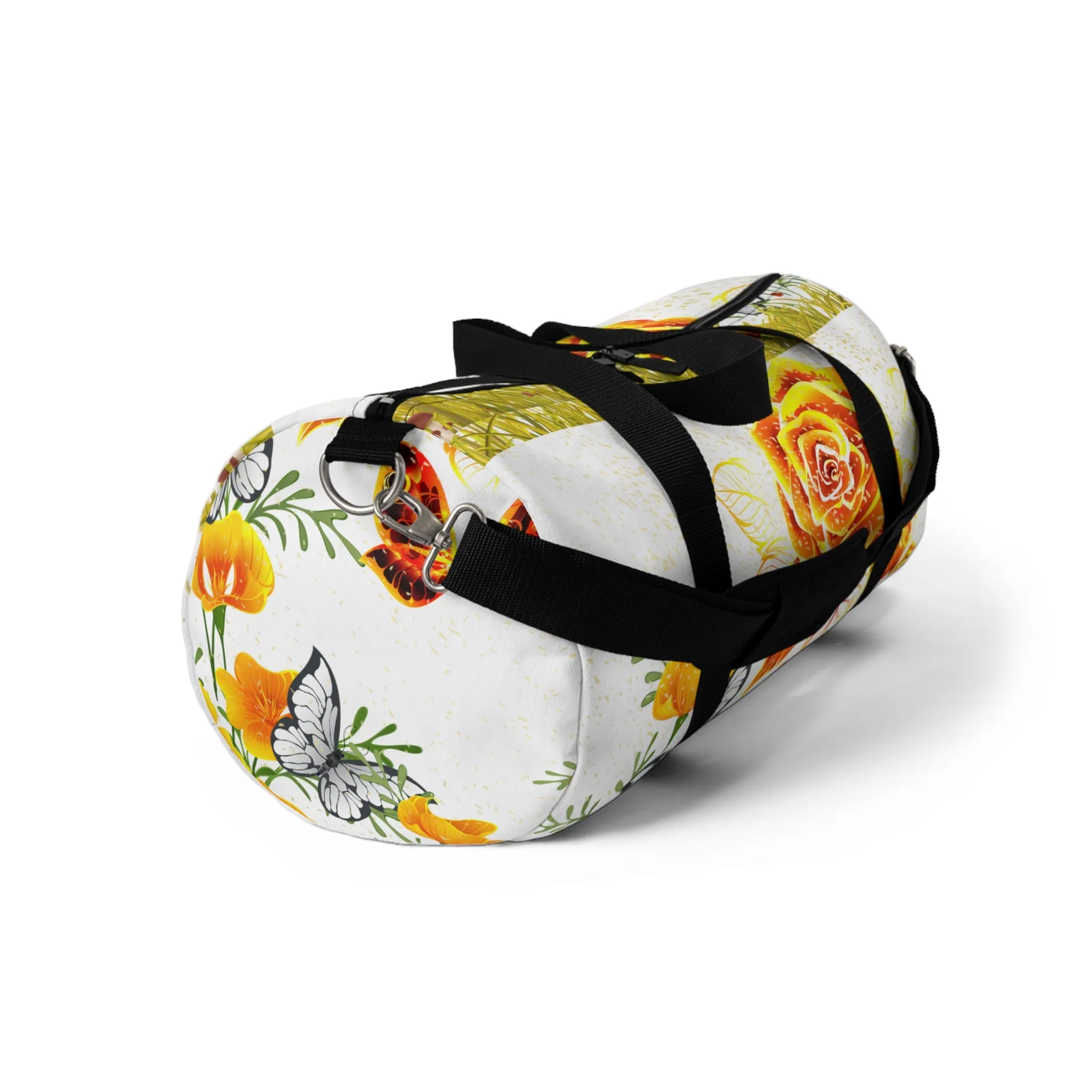 Orange blooms Duffel Efficient Seamless delivery Bag