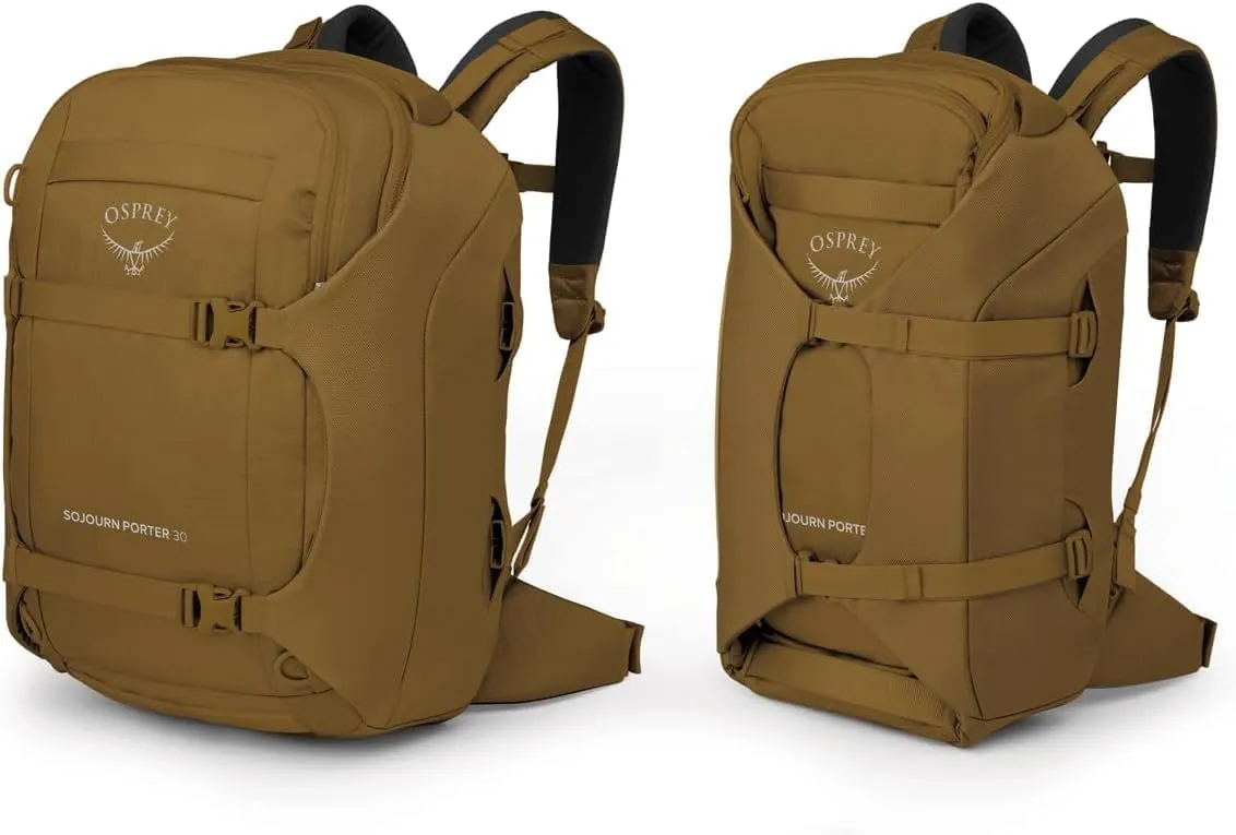 Osprey Sojourn Porter 30L Travel Backpack, Brindle Brown