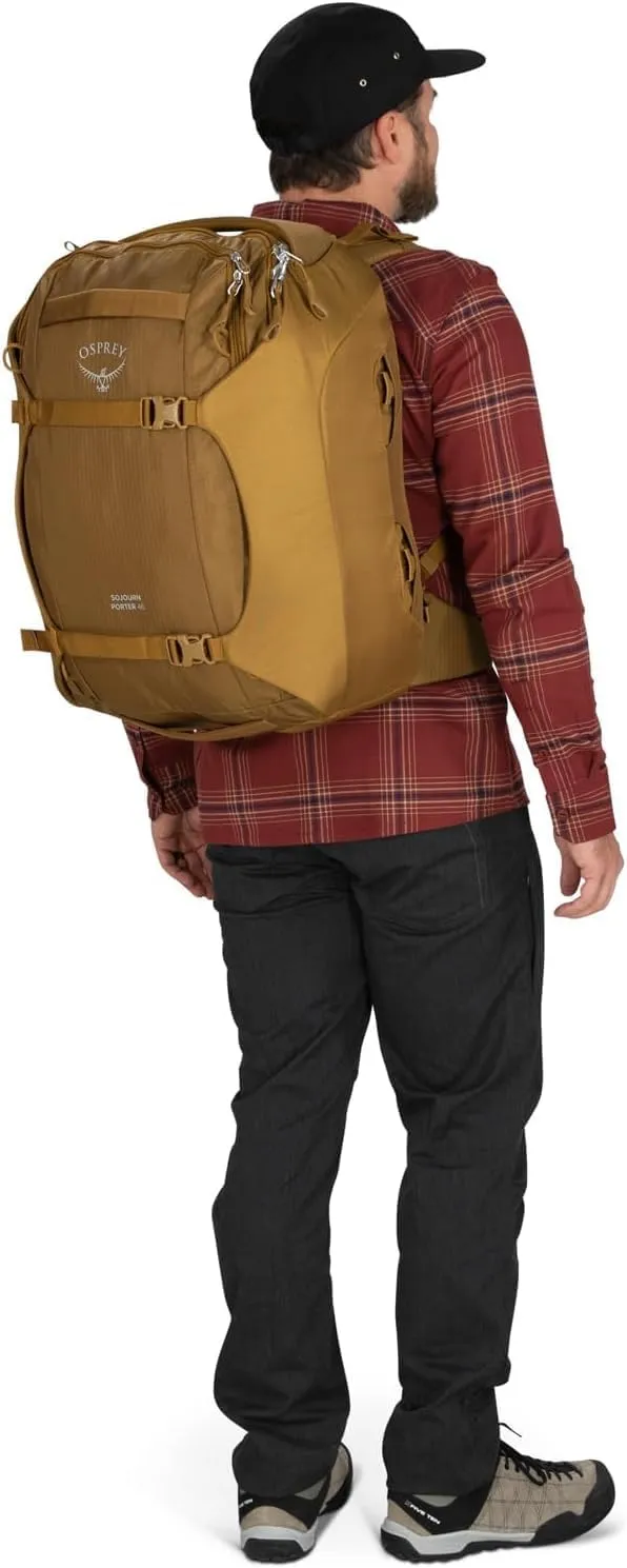 Osprey Sojourn Porter 46L Travel Backpack, Koseret Green