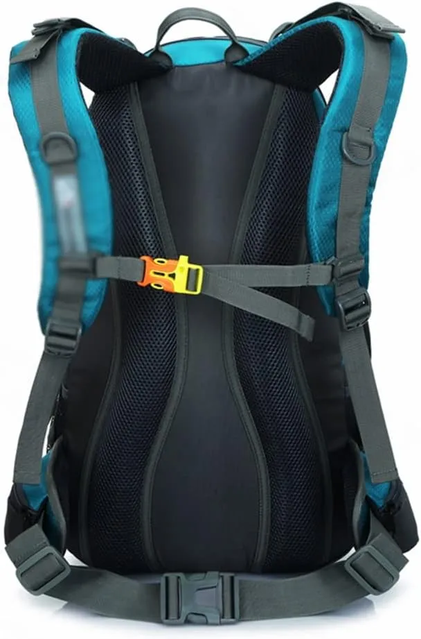 Outdoor bag men's and women's hiking backpack mountaineering travel 50L equipment sports bag(D)