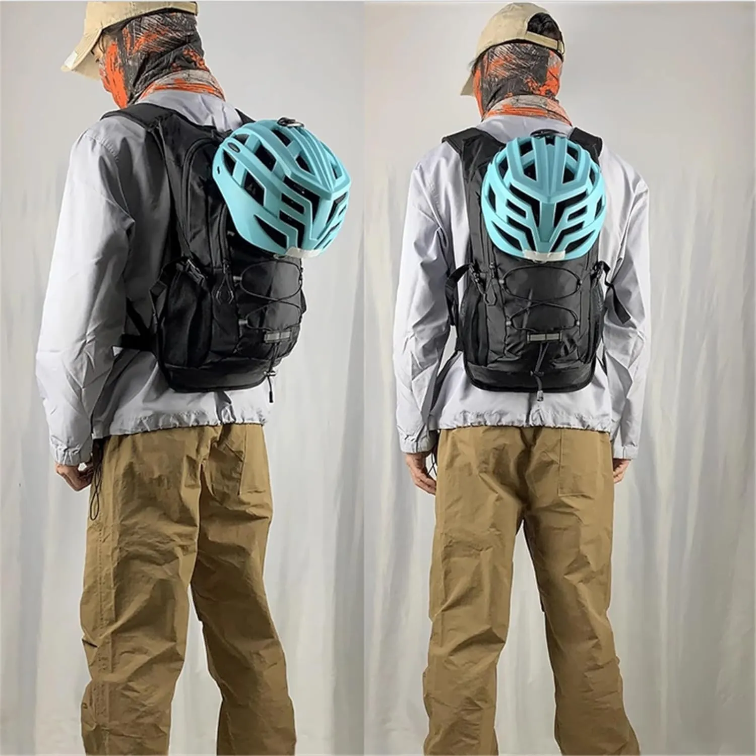 Outdoor Hydration Pack with 2L Water Bladder,Lightweight Running Backpack,Large Capacity Cycling Backpack,Daypack for Hiking Trail,Camping Backpack for Women Men