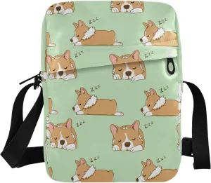 Oyihfvs Messenger Bag, Men's Crossbody Bag, Women's Crossbody Bag with Adjustable Strap