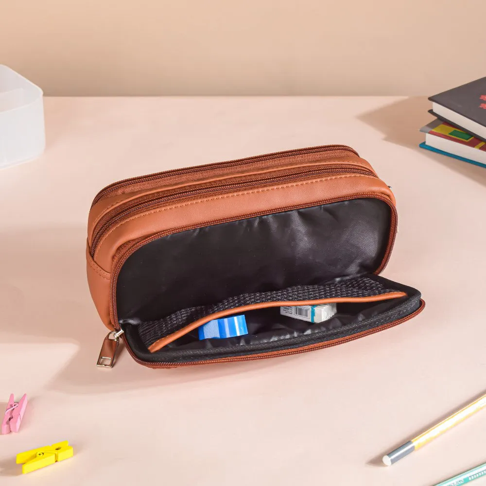 Pencil Bag Tan