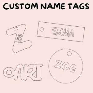 Personalised Name Tag