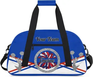Personalized Cheerleader Bag Dance Bag for Girl, Overnight Duffel Bags Cheerleader for Kids Personalized Sport Gym Bag, Gymnastics Duffel Bag - Cheerleading Gifts