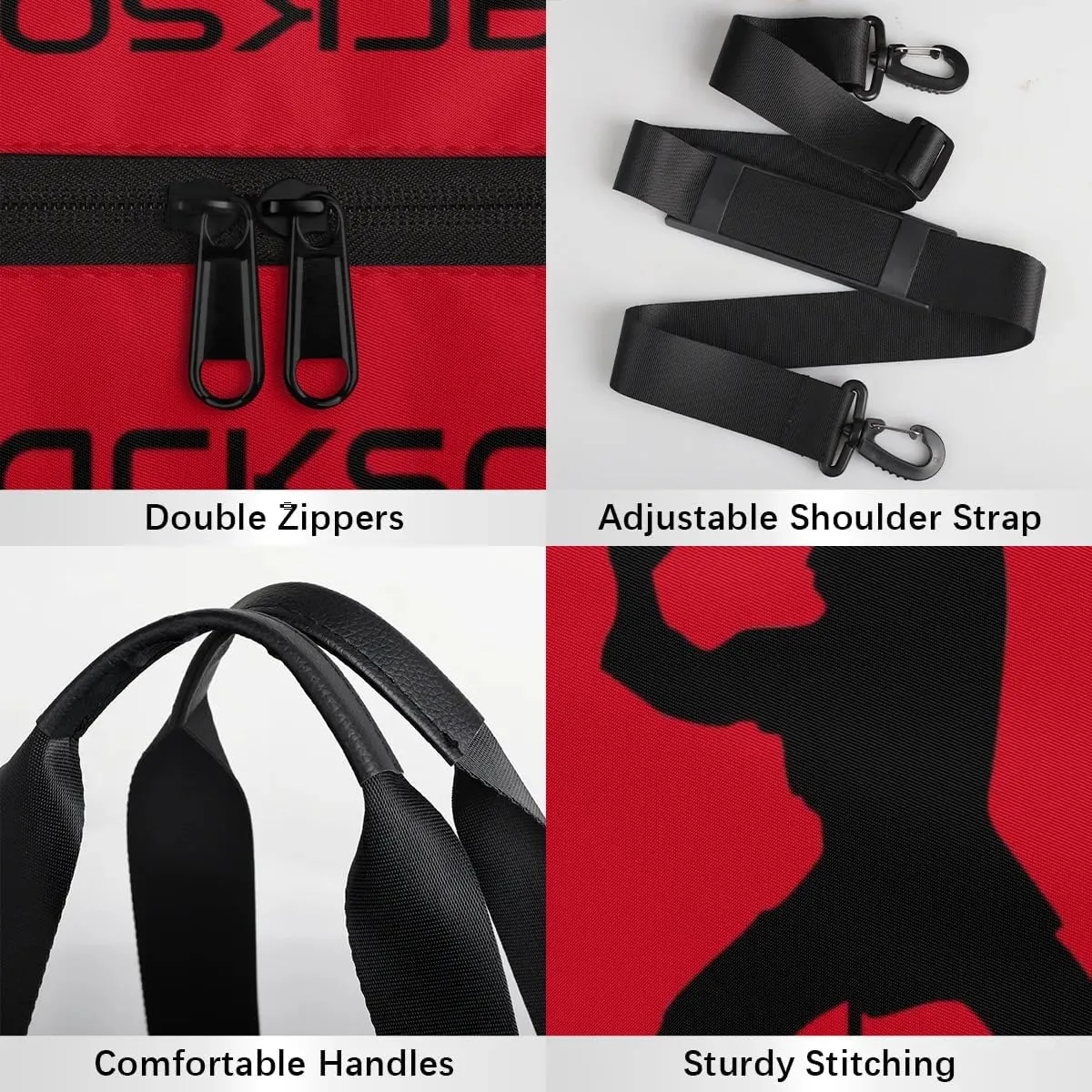 Personalized-Martial-Arts-Gear-Bag for Karate Teakwondo, Custom Jiujitsu Bag for Boys, Karate Teakwondo Bag for Gear Waterproof Lightweight Large Red Defend