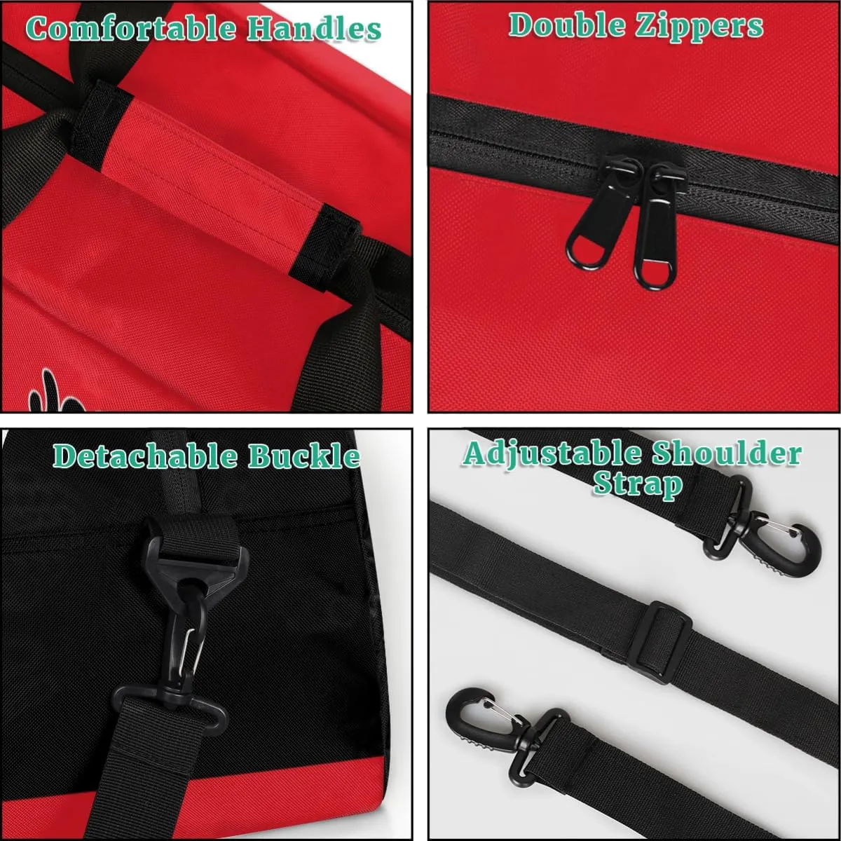 Personalized Sports Duffel Bag with Name, Men Sport Duffel Gym Training Bag Weekender Bags Athlete Bag Travel Workout Duffel Bag, Weightlifting Silhouette
