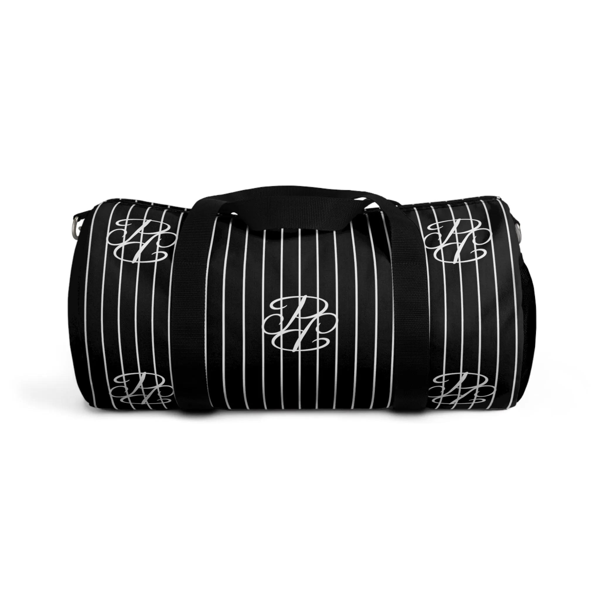 Phallacy Players Striped Designer Duffel Bag