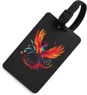Phoenix Luggage Tags Bag Tags Travel Tags Name Tags Suitcase Tags Baggage Tag for Luggage