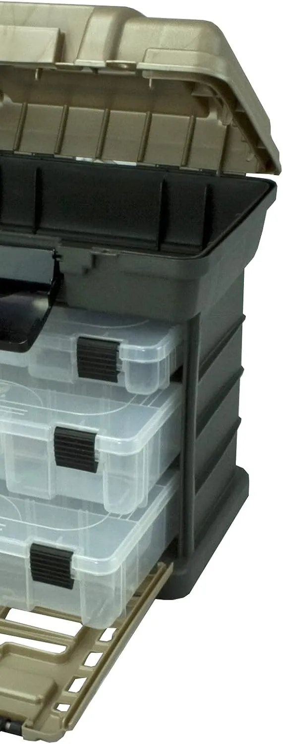 Plano Molding 1363 Stow N Go Toolbox, Graphite Gray and Sandstone