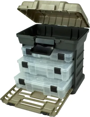 Plano Molding 1363 Stow N Go Toolbox, Graphite Gray and Sandstone