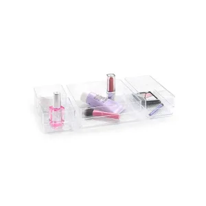 Plastic Forte Set of 4 Organizers