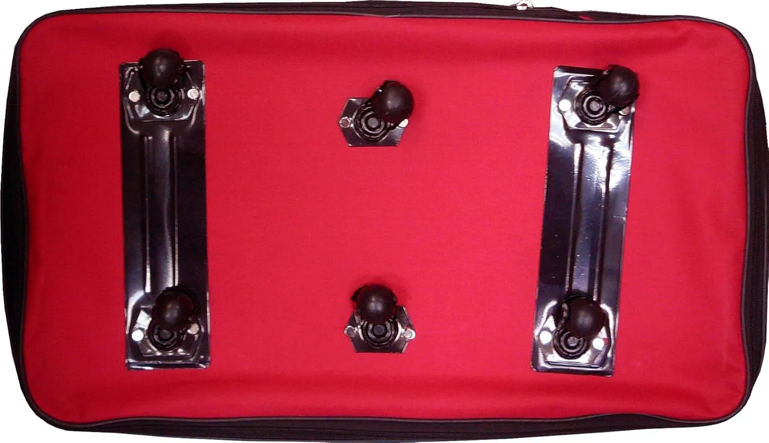 Pod 30" / 36" / 40" Expandable Rolling Wheeled Duffle bag Spinner Luggage suitcase (Red, 40-inch)