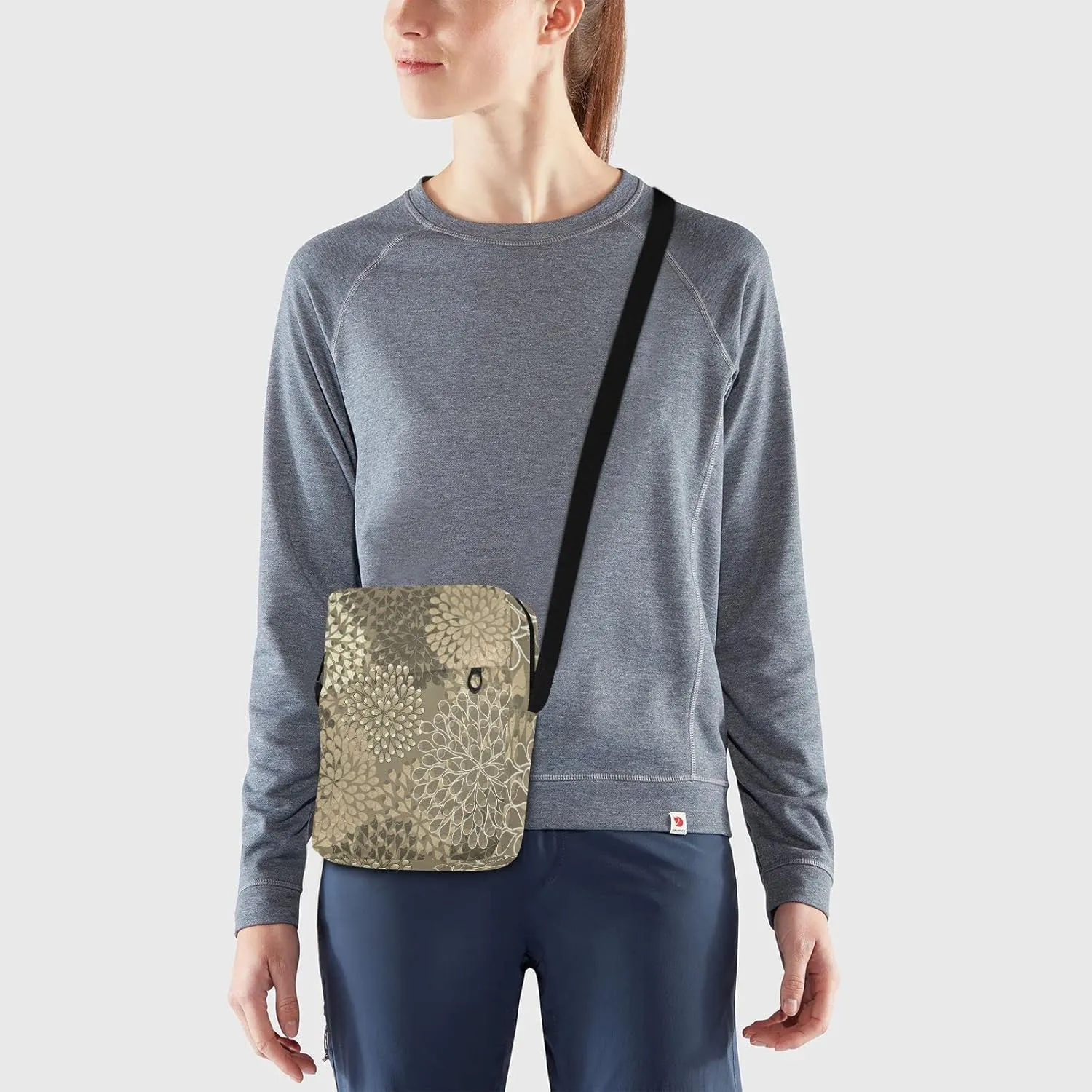 Poeticcity Crossbody Phone Bag, Small Messenger Shoulder Bag, Cash Handbag Wallet Purse
