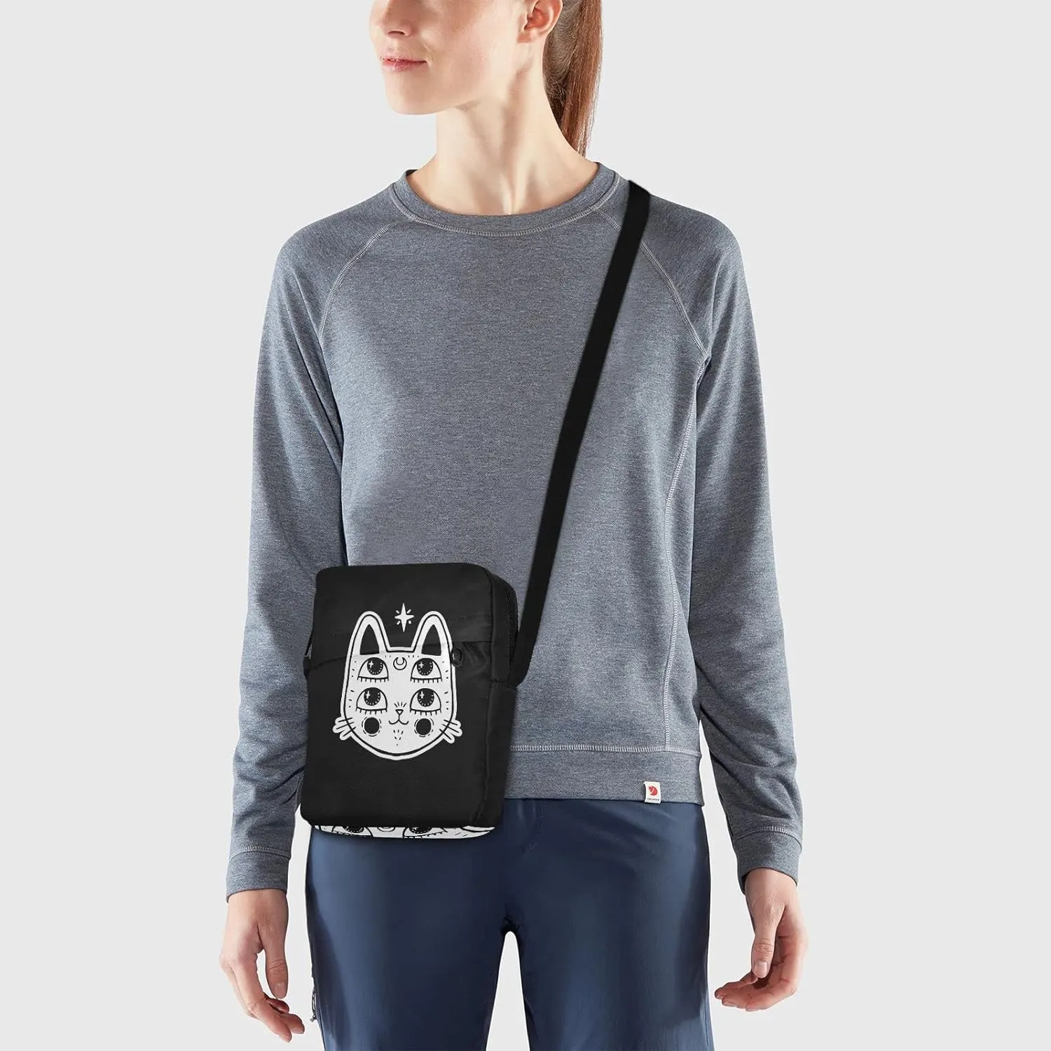Poeticcity Crossbody Phone Bag, Small Messenger Shoulder Bag, Cash Handbag Wallet Purse