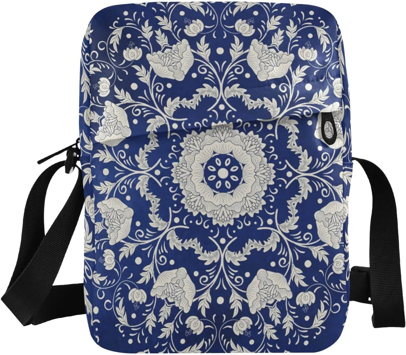 Poeticcity Crossbody Phone Bag, Small Messenger Shoulder Bag, Cash Handbag Wallet Purse