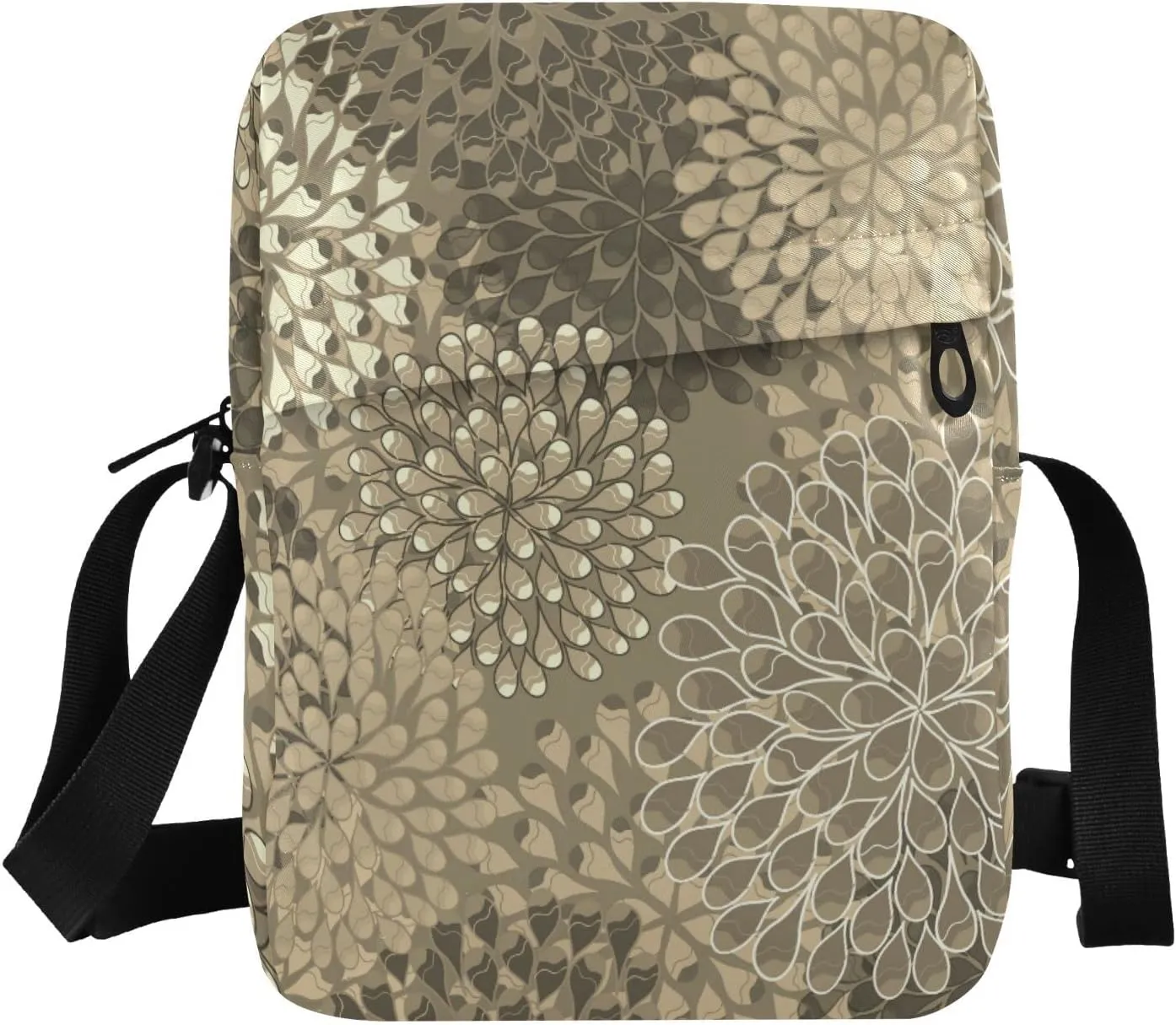 Poeticcity Crossbody Phone Bag, Small Messenger Shoulder Bag, Cash Handbag Wallet Purse