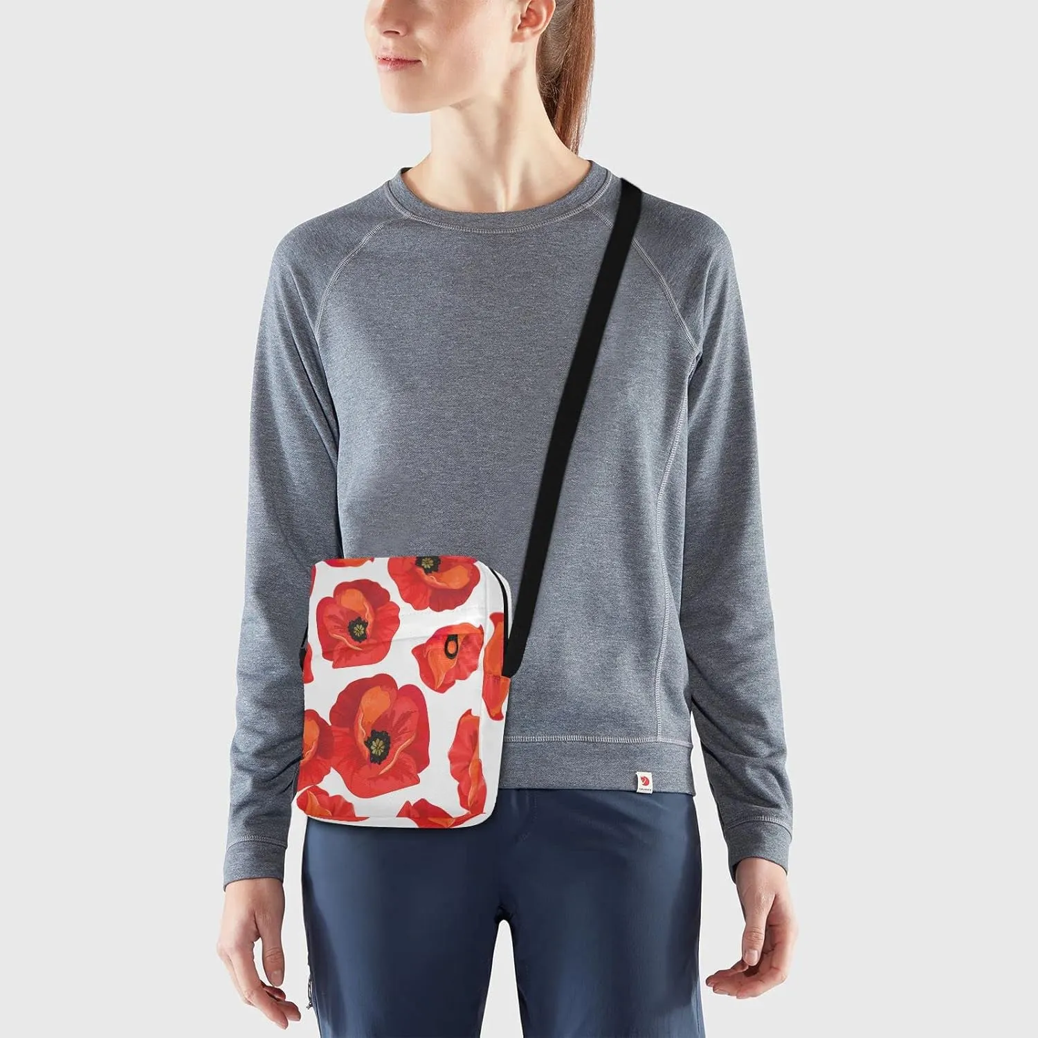 Poeticcity Crossbody Phone Bag, Small Messenger Shoulder Bag, Cash Handbag Wallet Purse