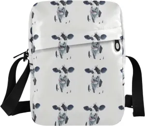 Poeticcity Crossbody Phone Bag, Small Messenger Shoulder Bag, Cash Handbag Wallet Purse