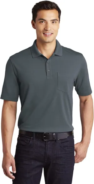 Port Authority Dry Zone UV Micro-Mesh Pocket Polo