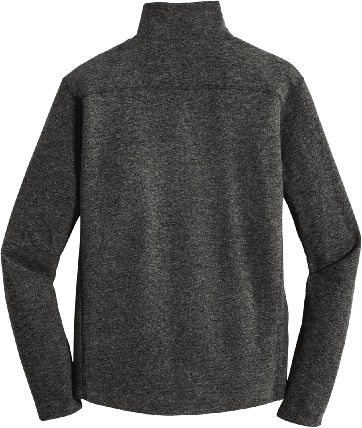 Port Authority Heather Microfleece Full-Zip Jacket