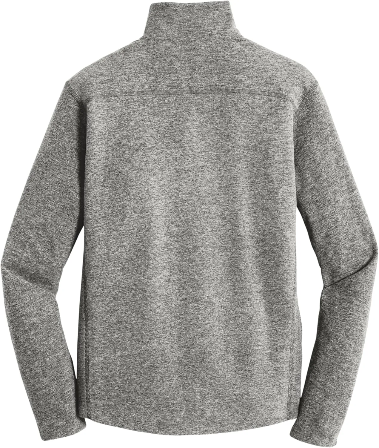 Port Authority Heather Microfleece Full-Zip Jacket