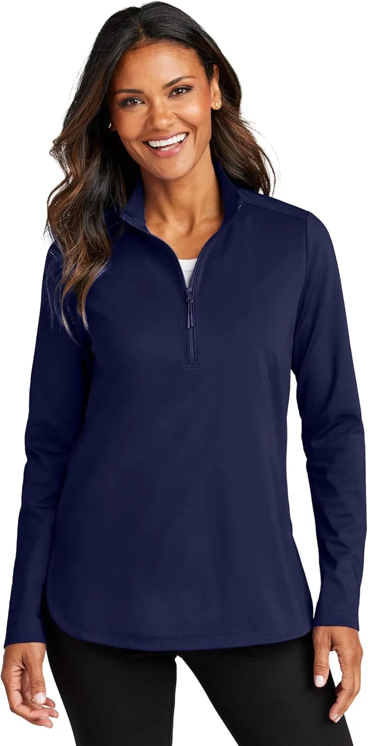 Port Authority Ladies C-Free Double Knit 1/4-Zip