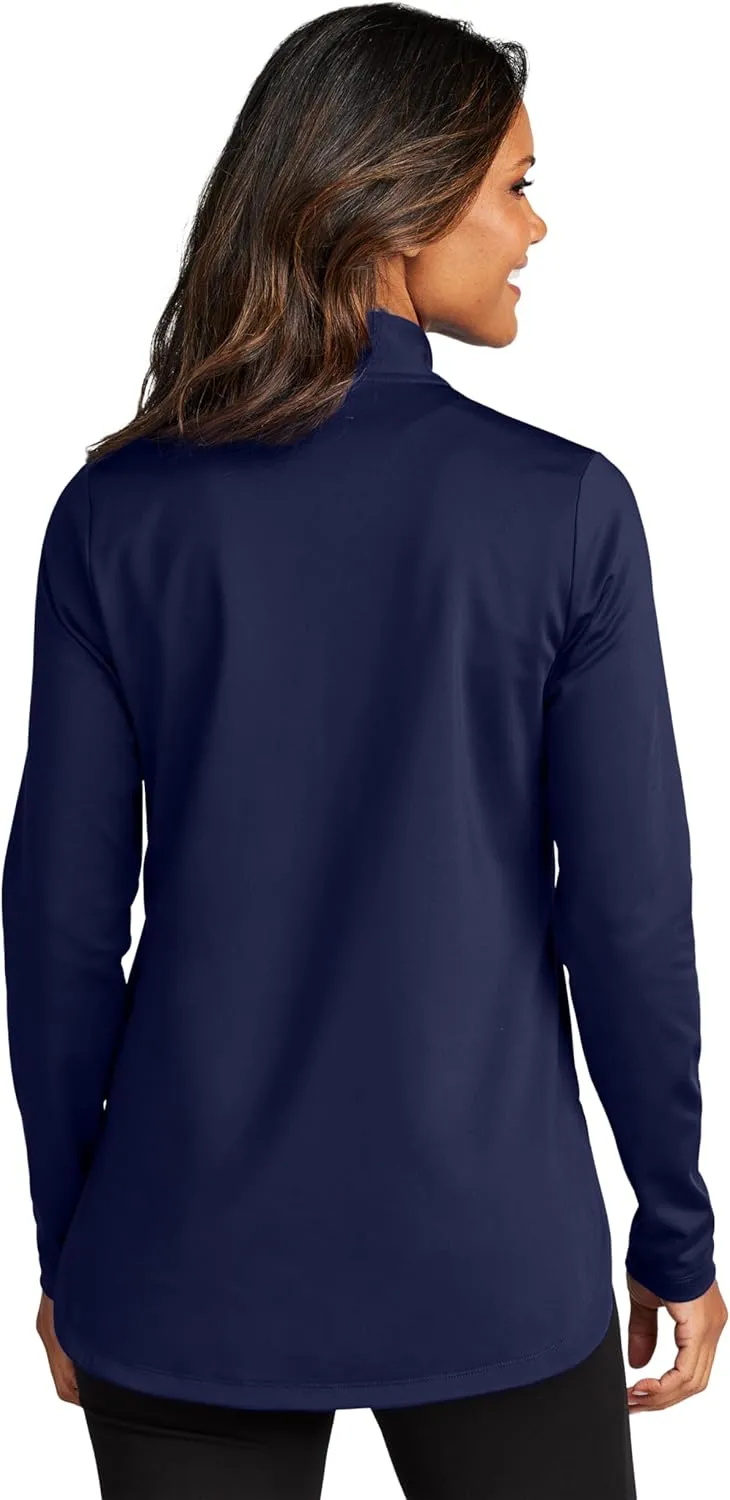 Port Authority Ladies C-Free Double Knit 1/4-Zip