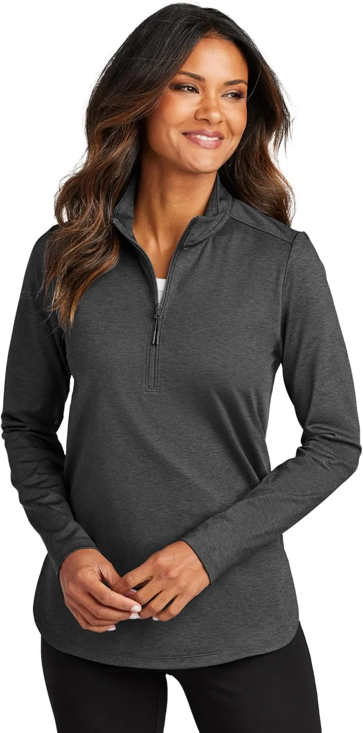Port Authority Ladies C-Free Double Knit 1/4-Zip