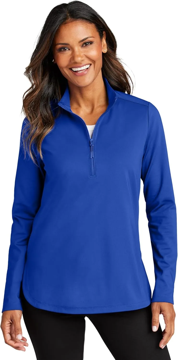 Port Authority Ladies C-Free Double Knit 1/4-Zip