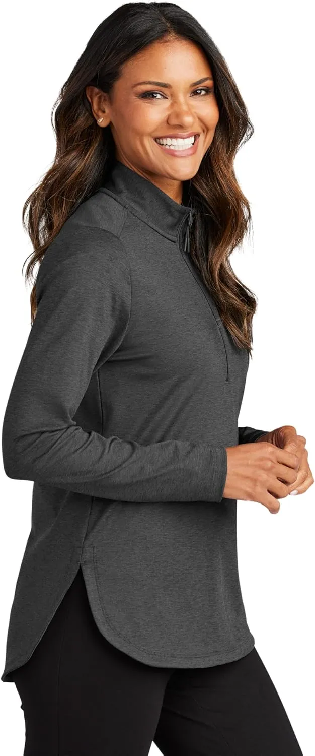 Port Authority Ladies C-Free Double Knit 1/4-Zip