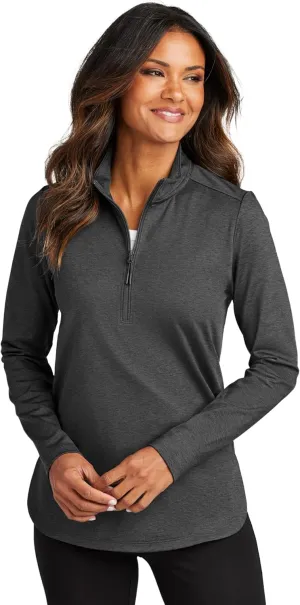 Port Authority Ladies C-Free Double Knit 1/4-Zip