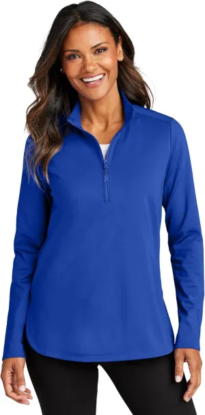 Port Authority Ladies C-Free Double Knit 1/4-Zip