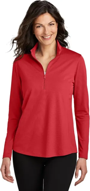 Port Authority Ladies Dry Zone UV Micro-Mesh 1/4-Zip